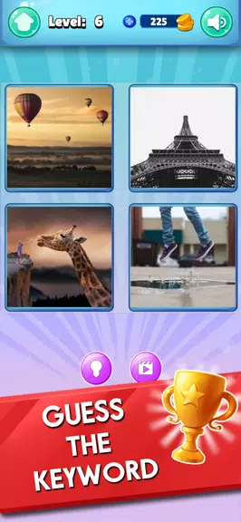 4 Pics 1 Word - World Game Screenshot 2