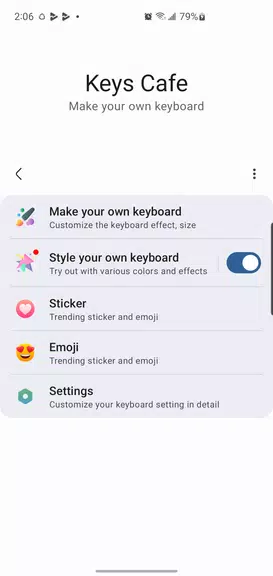 Keys Cafe - Make your keyboard Captura de tela 0