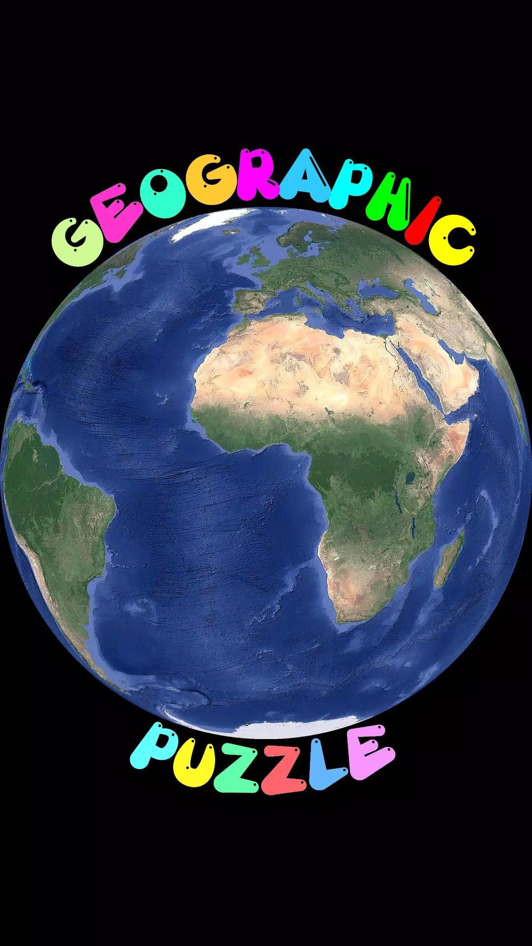 Sliding geographic puzzle Screenshot 0