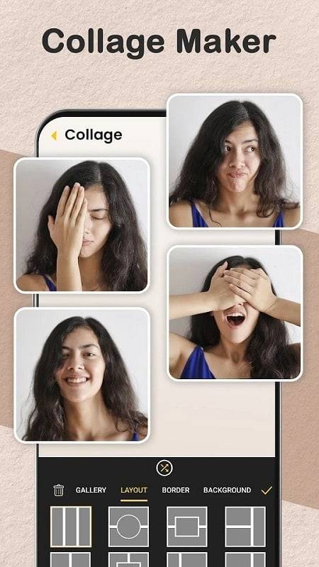 Gallery: Photo Editor, Collage স্ক্রিনশট 2