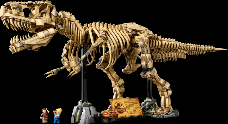 Lego Dinosaurier Fossilien: Tyrannosaurus Rex Skeleton -Modell enthüllt nach 68 Millionen Jahren