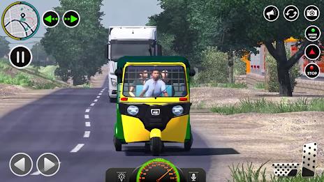 US Tuk Tuk Auto Rickshaw Games Screenshot 0