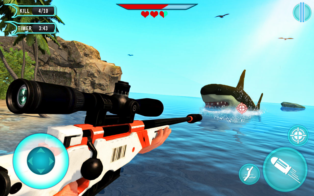 Hunt Wild Shark Simulator স্ক্রিনশট 1