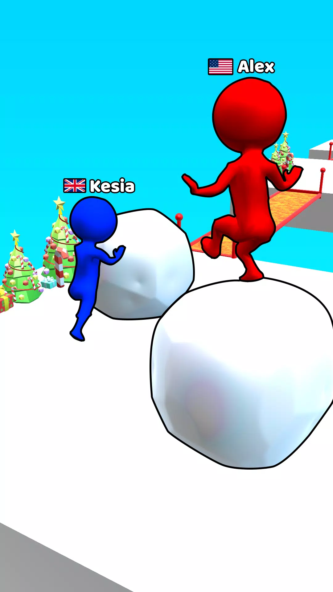 Snow Race Screenshot 2