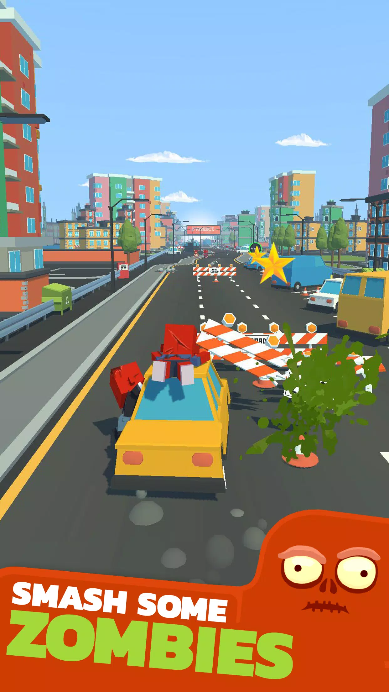 Zombie Road Rush Screenshot 1