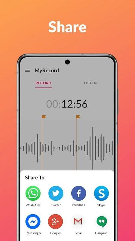 Voice Recorder & Voice Memos Tangkapan skrin 0