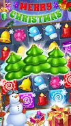 Candy Christmas Match 3 Ảnh chụp màn hình 0