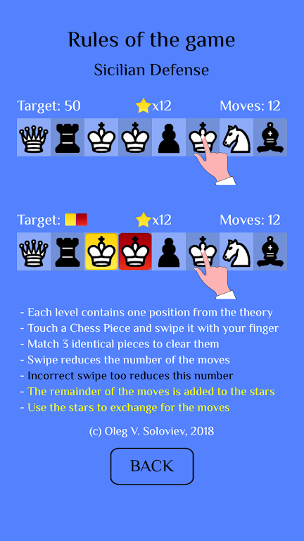 Chess Match-3: Sicilian應用截圖第2張