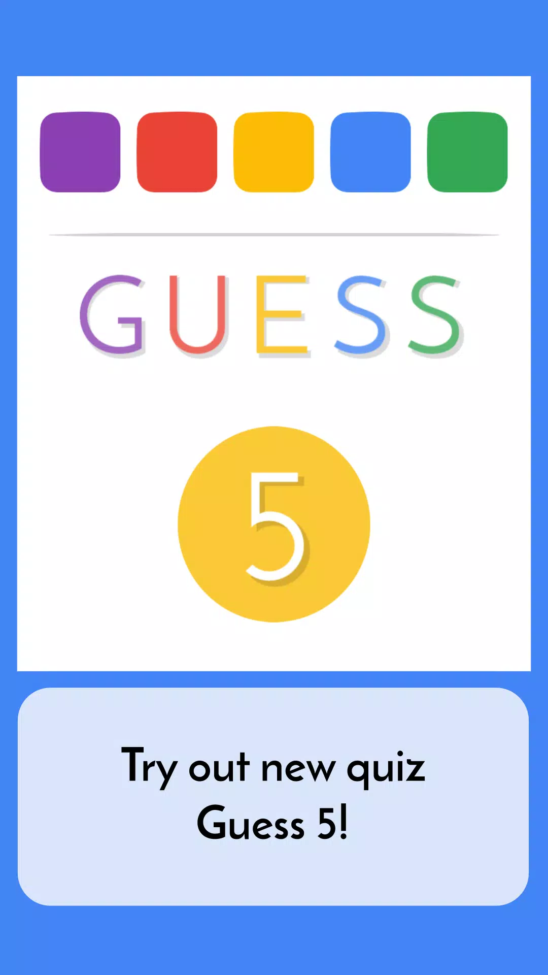 Guess 5 Скриншот 3