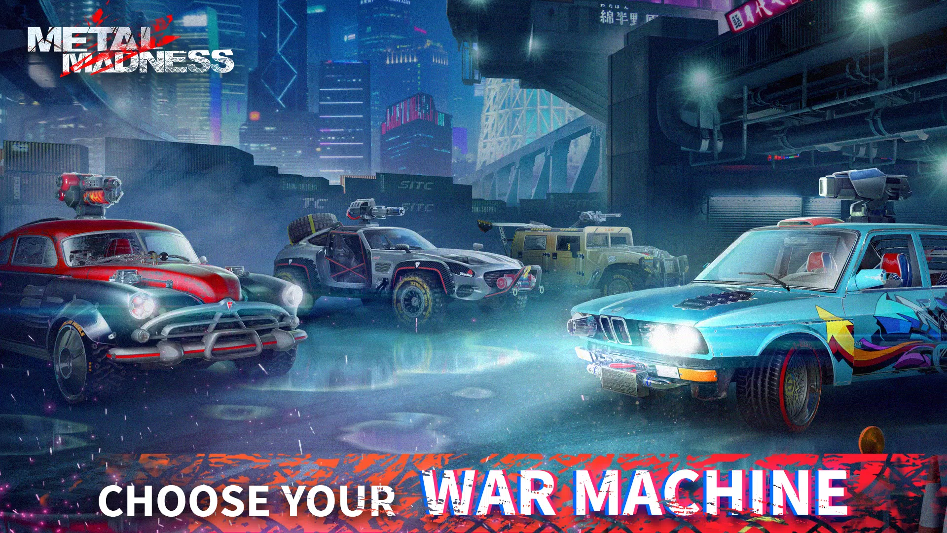 METAL MADNESS PvP: Car Shooter Ekran Görüntüsü 3