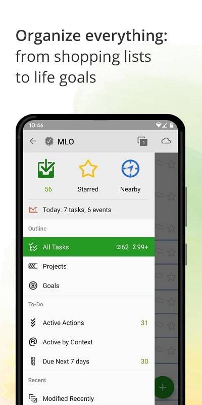 MyLifeOrganized: To-Do List Schermafbeelding 0