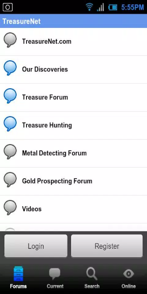 TreasureNet Forum Tangkapan skrin 1