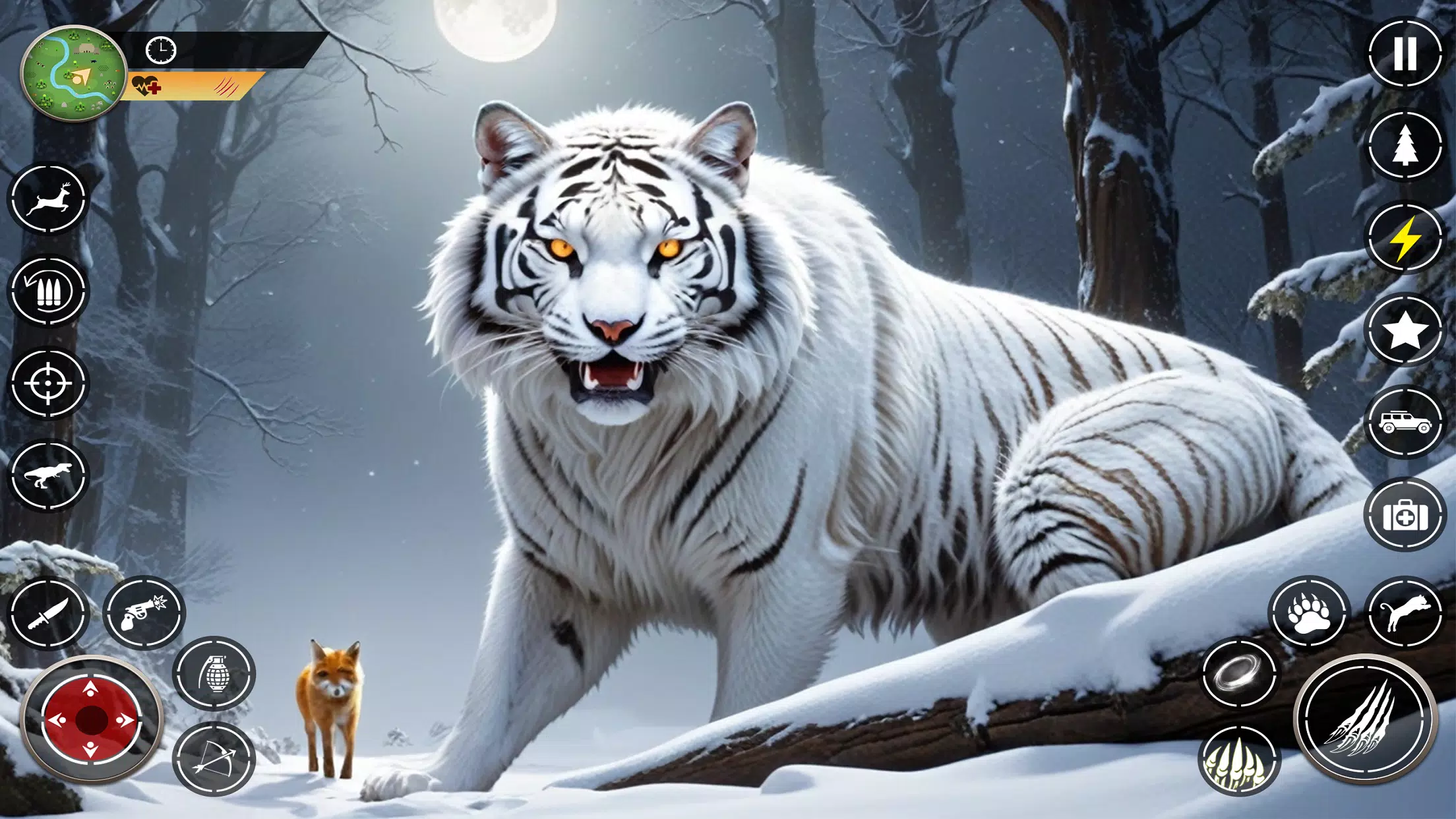 Snow Tiger Family Simulator 3D应用截图第2张