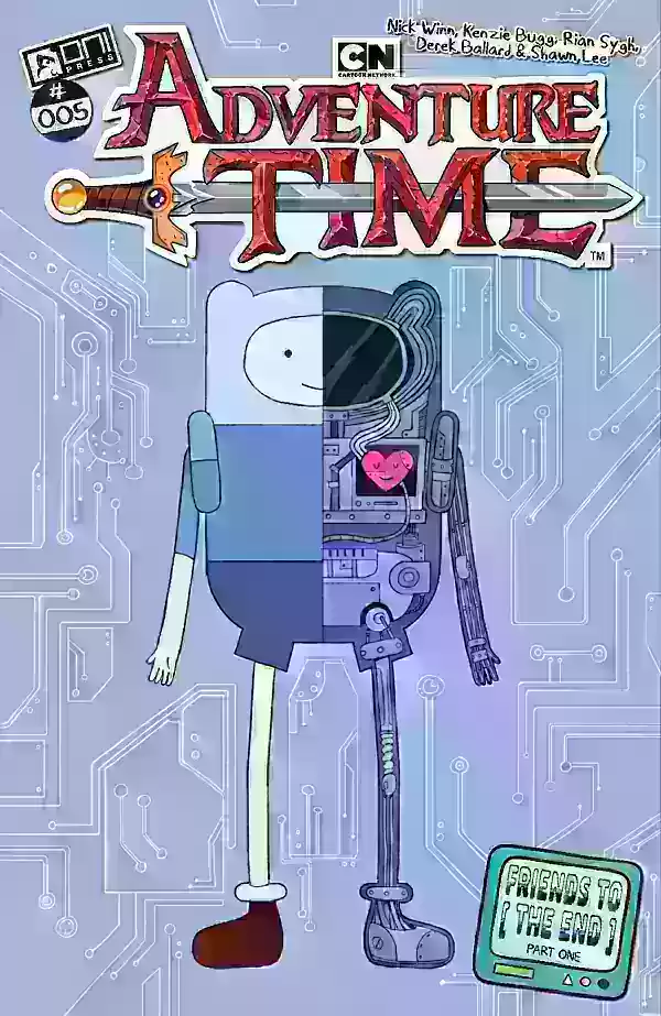 Adventure Time comic issue 5 cover art 3