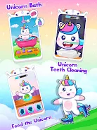 Baby Unicorn Phone For Kids 스크린샷 3