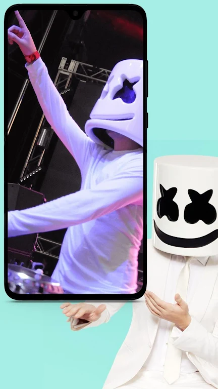 Marshmello Wallpaper Schermafbeelding 3