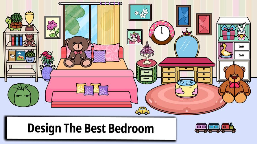 Tizi Home Room Decoration Game Captura de tela 1