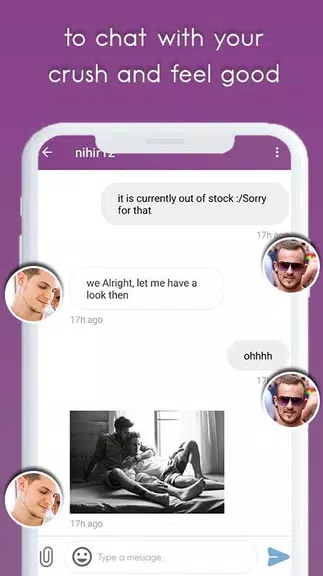 Gay Dating, Chat and Meet Captura de pantalla 0