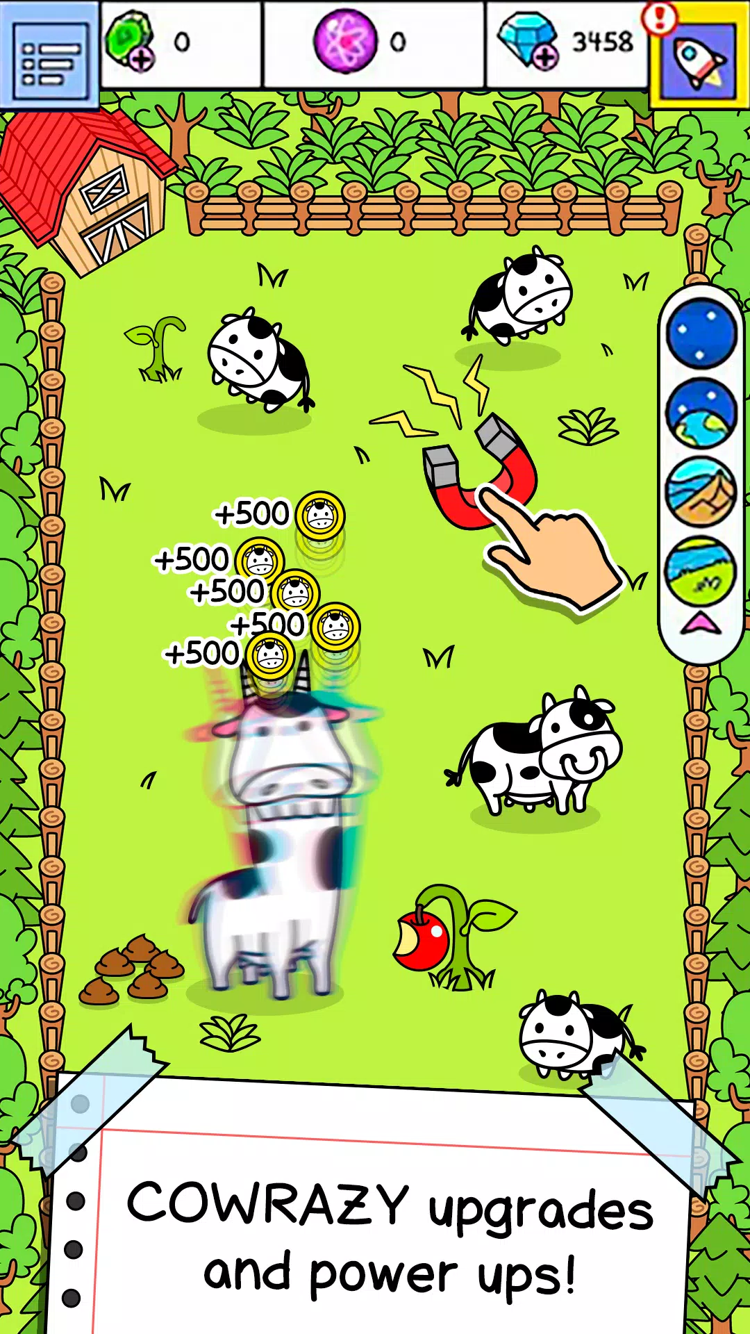 Cow Evolution: Idle Merge Game Screenshot 2