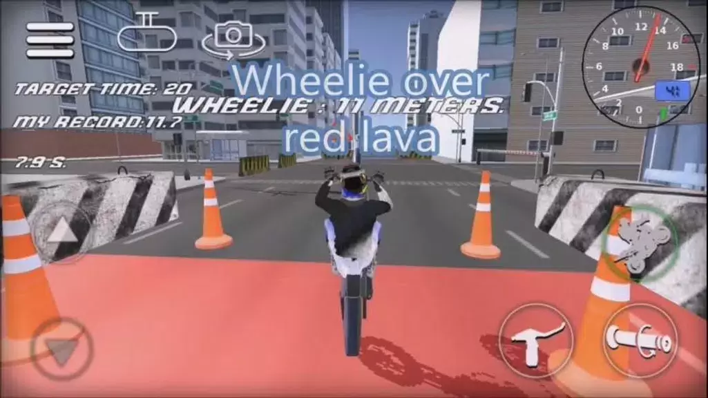 Wheelie Bike 3D game Скриншот 3