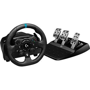 Logitech G923 Driving Force Racing Wheel and Pedals (PS5, PC)