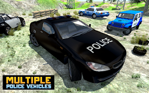 Police Car Game Captura de pantalla 1