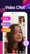 HiChat - Live Video Chat Captura de pantalla 2