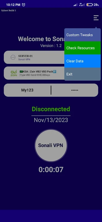 Sonali VPN Super fast Screenshot 1