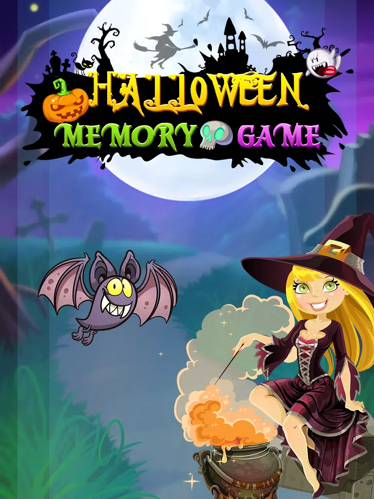 Halloween Memory Game Schermafbeelding 3