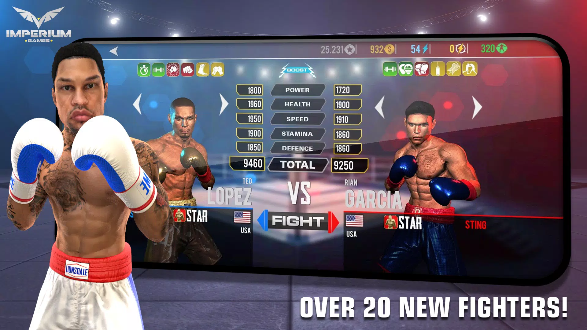 Boxing - Fighting Clash Captura de tela 3