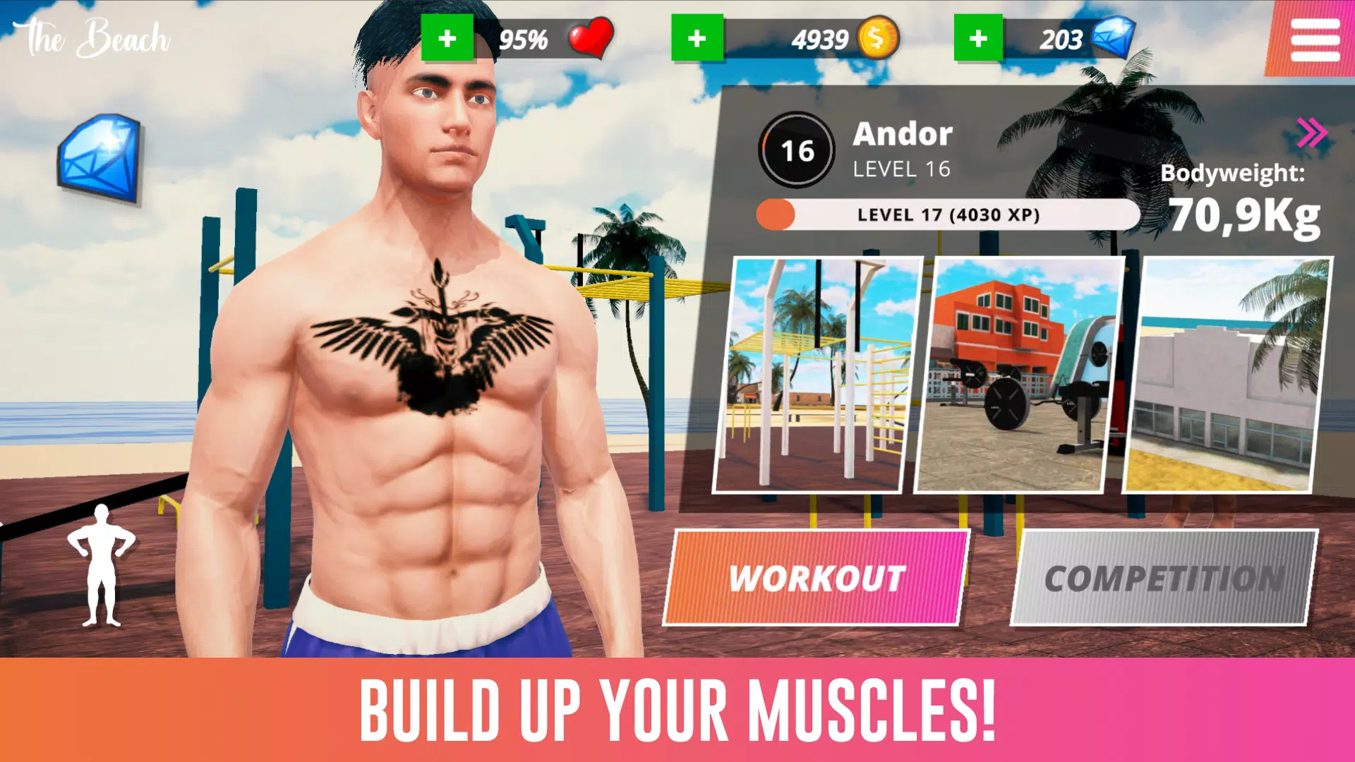 Iron Muscle IV - GYM simulator ဖန်သားပြင်ဓာတ်ပုံ 3