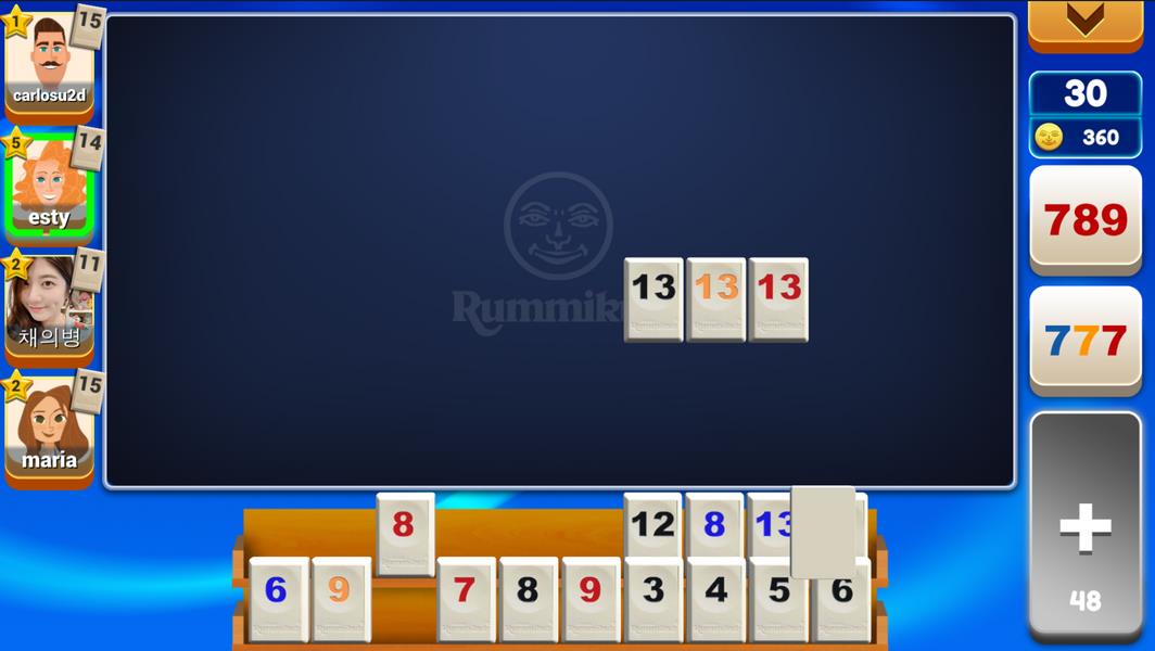 Schermata Rummikub 1