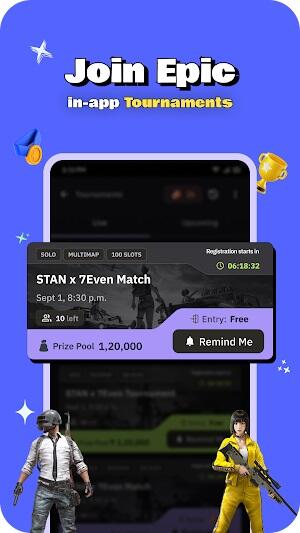 stan mobile features