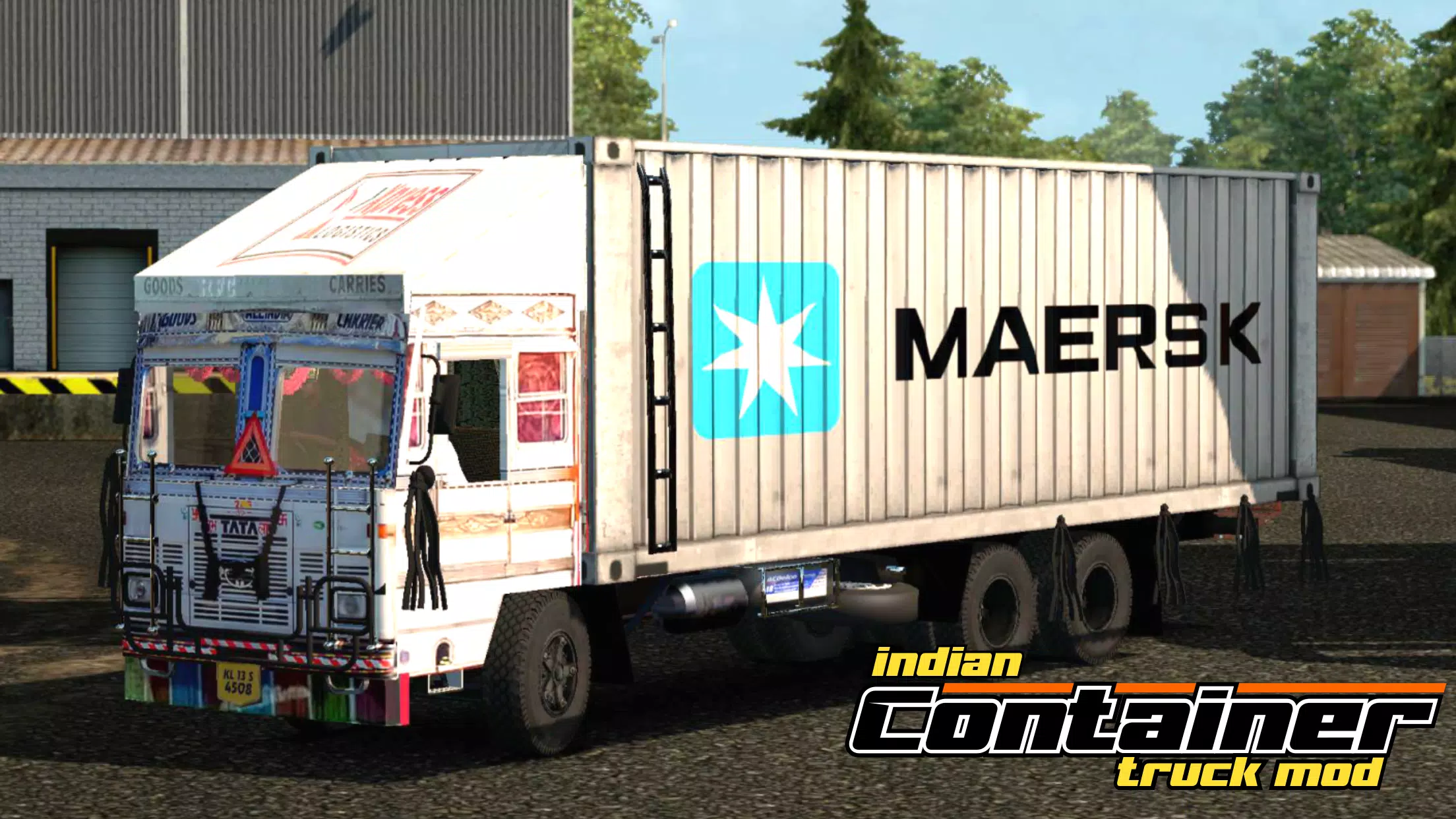 Indian Container Truck Mod 스크린샷 0