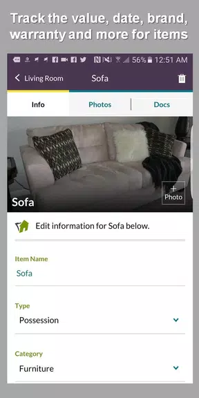 HomeZada Mobile Captura de pantalla 3