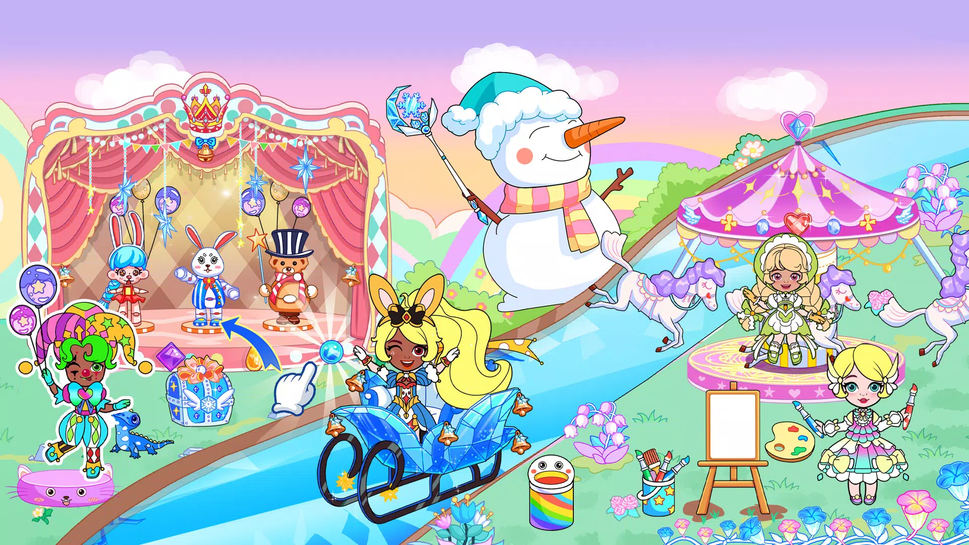 Ice Princess World Castle Life Скриншот 2