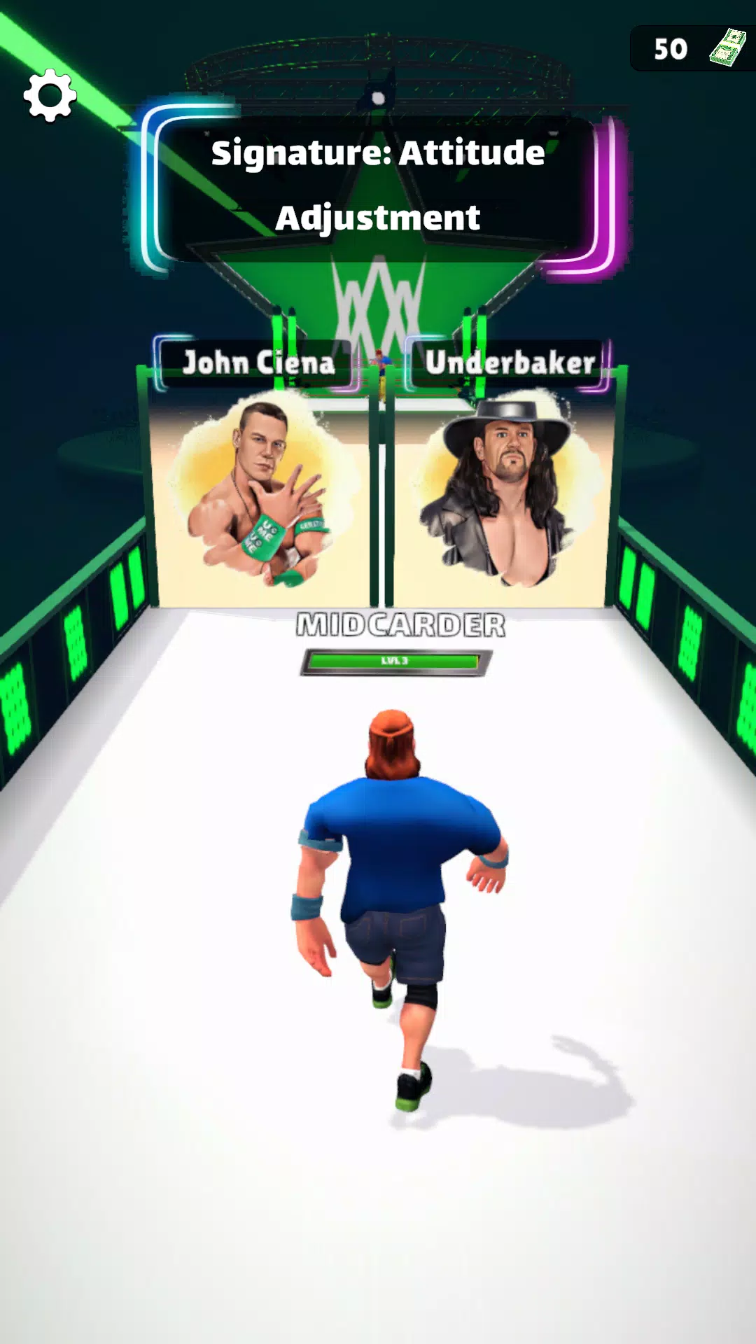 Wrestling Trivia Run Captura de pantalla 3