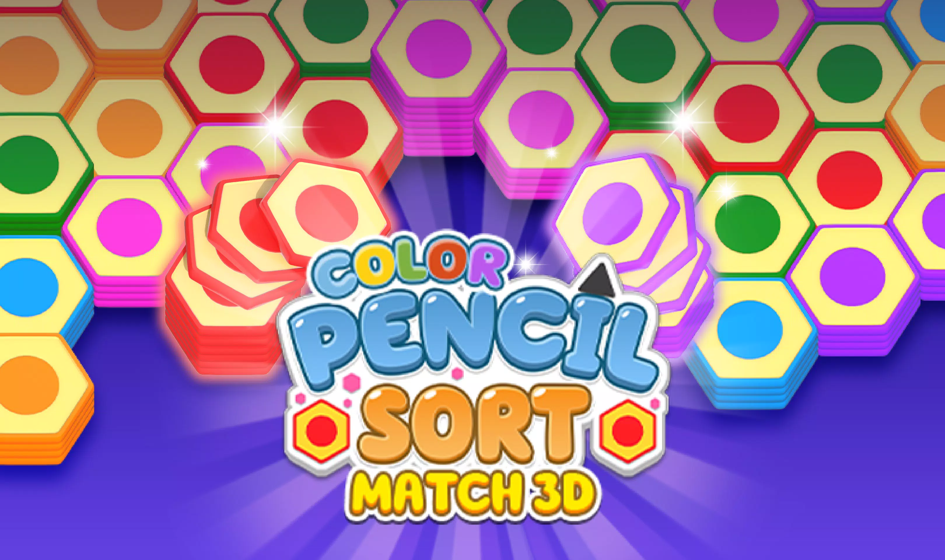 Color Pencil Sort - Match 3D Ảnh chụp màn hình 0