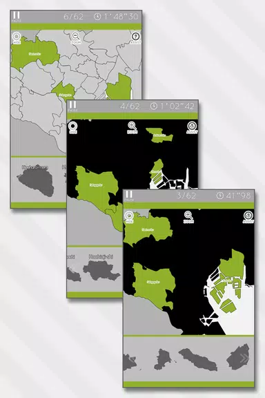 E. Learning Tokyo Map Puzzle Captura de tela 1