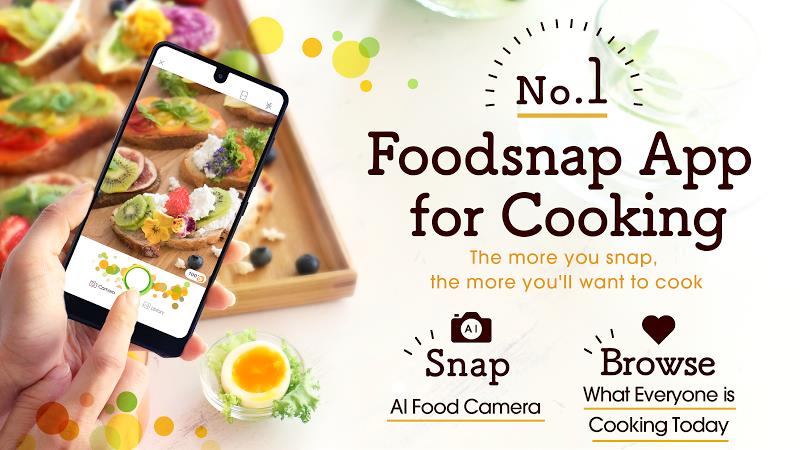 Snapdish Food Camera & Recipes Tangkapan skrin 0