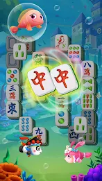 Mahjong Fish Solitaire Match Tangkapan skrin 0