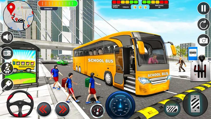 School Bus Simulator Bus Games Screenshot 2