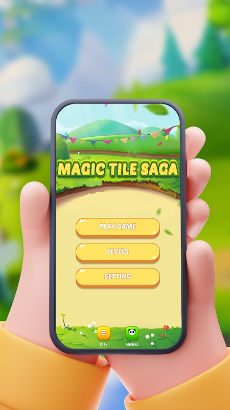 Magic Tile Saga Captura de pantalla 0