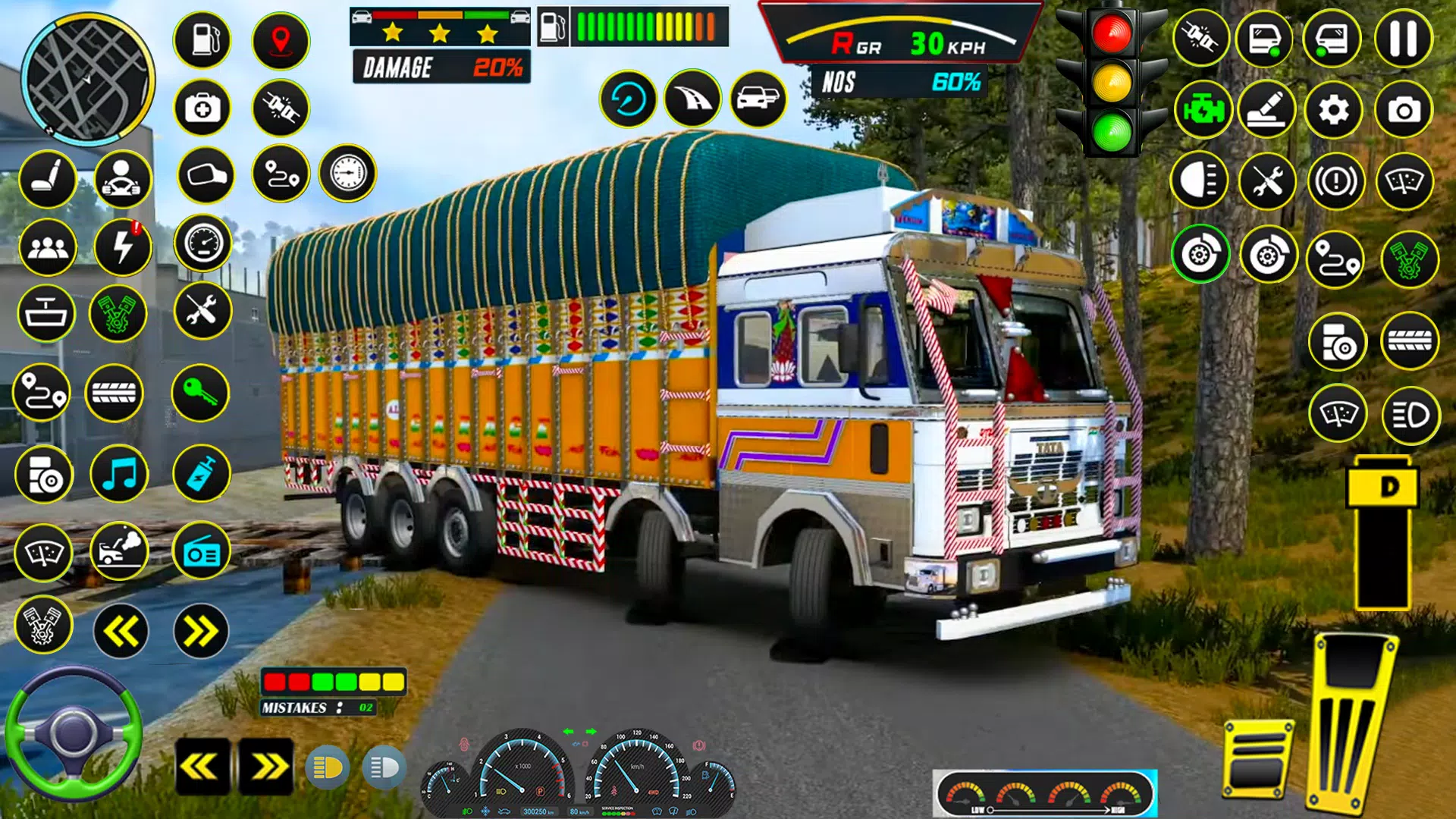 Indian Larry Truck Driving 3D 스크린샷 0
