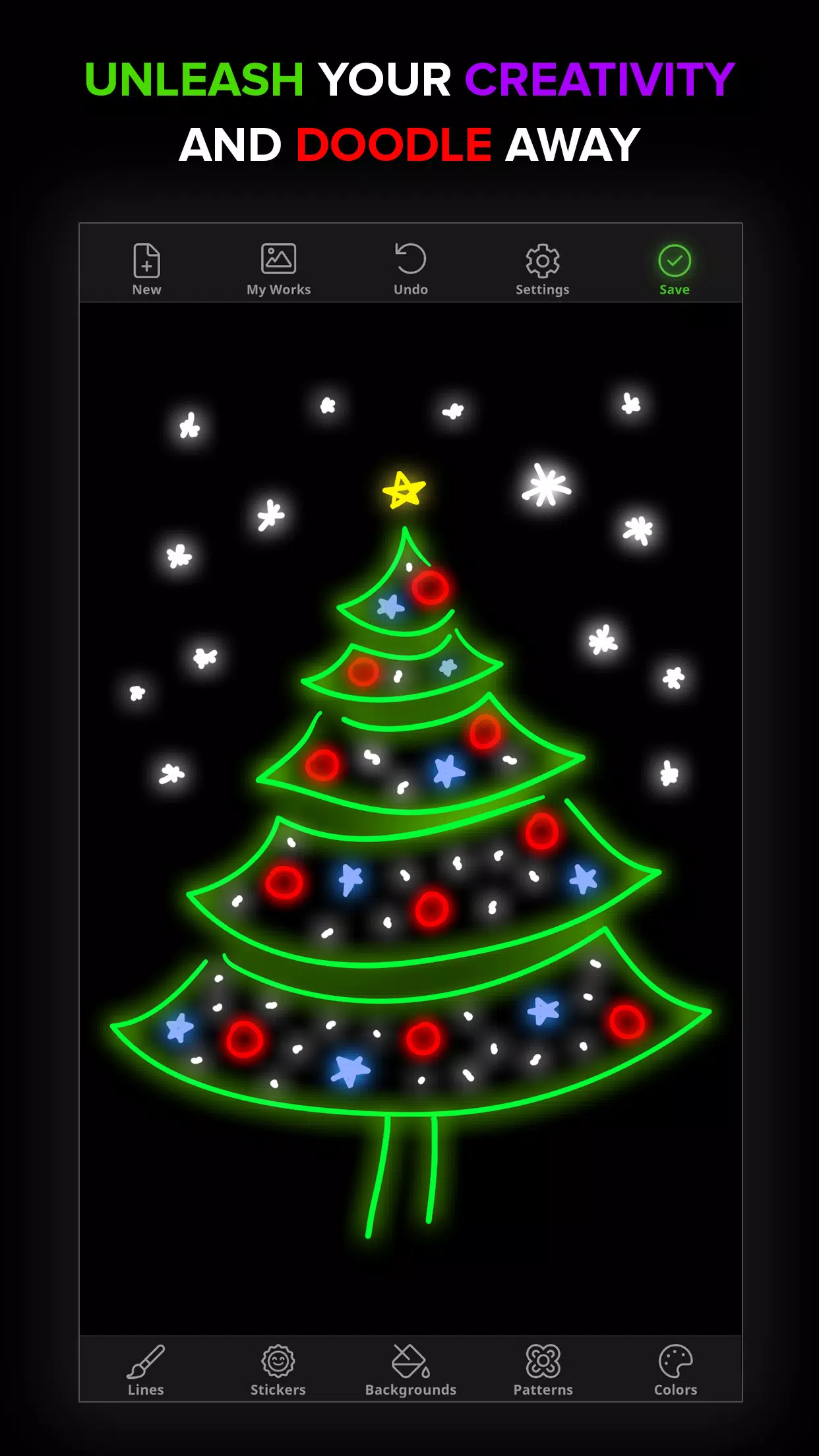 Doodle Art: Magic Drawing App Скриншот 0