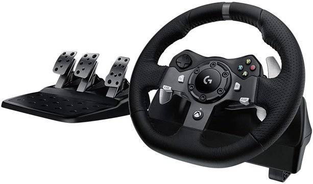 Logitech G920 Driving Force Racing Wheel and Pedals (Xbox, PC)