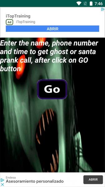 Ghost call prank Captura de pantalla 3