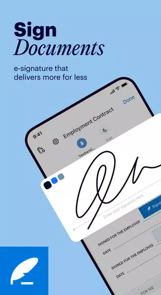 signNow: Sign & Fill PDF Docs 스크린샷 0