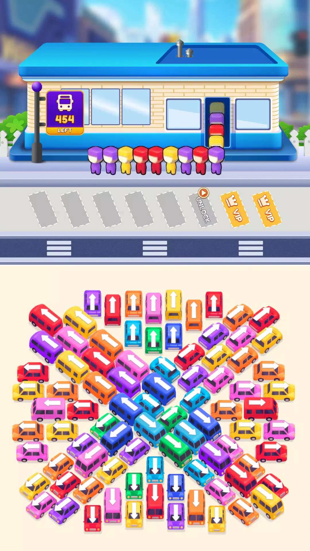 Bus Jam Master: Traffic Escape Скриншот 2