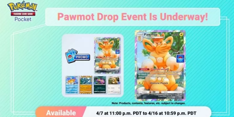 Pawmot впервые появится в событии Pokemon TCG Pocket